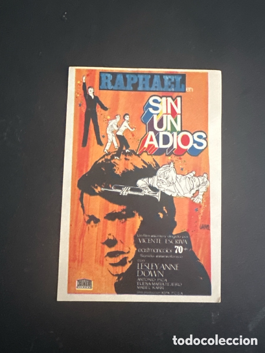 Cine: Programa de cine Raphael sin un adi&oacute;s - Foto 1