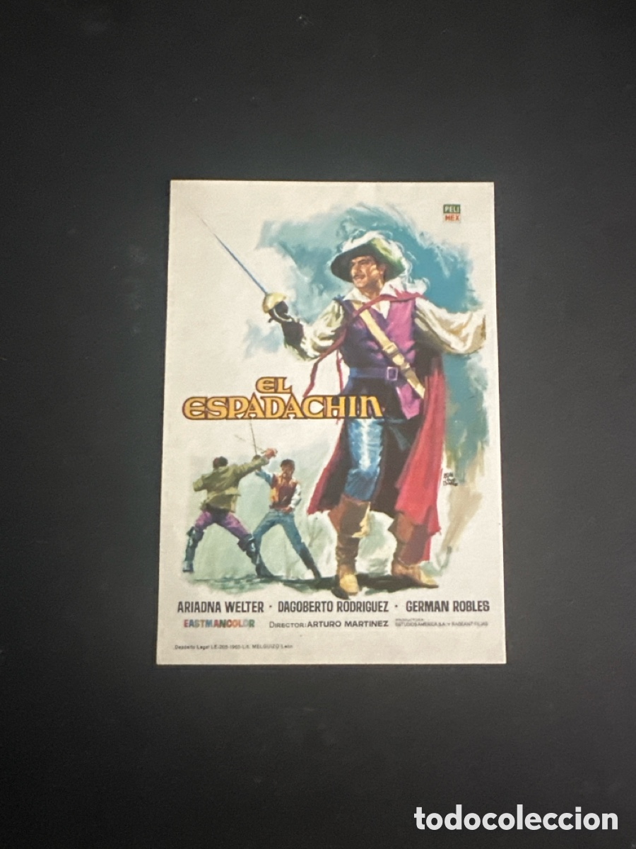 Kino: Programa de cine El espadachin