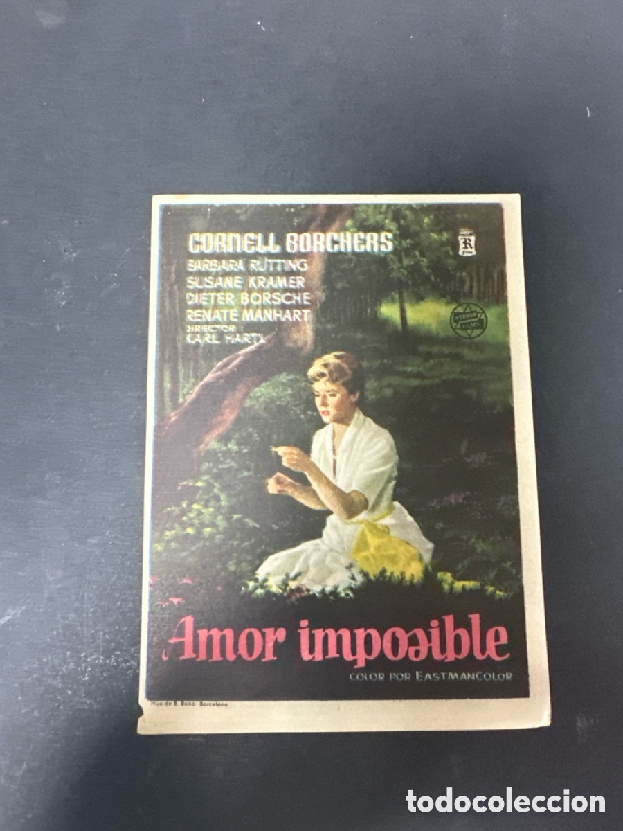 Cine: Programa de cine Amor imposible - Foto 1