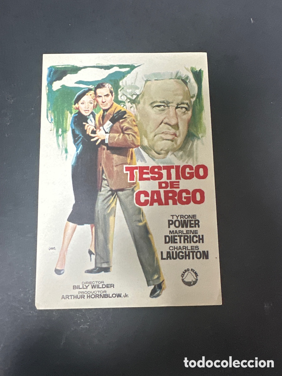 Cine: Programa de cine Testigo de cargo - Foto 1
