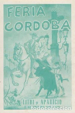 Cine: PROGRAMA DE CINE: FERIA DE CORDOBA PC-7316 - Foto 1