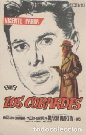 Cine: PROGRAMA DE CINE: LOS COBARDES PC-7318 - Foto 1