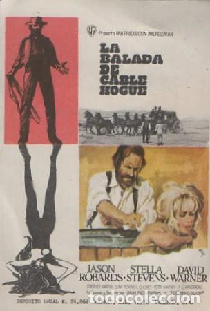 Cine: PROGRAMA DE CINE: LA BALADA DE CABLE HOGUE PC-7326 - Foto 1