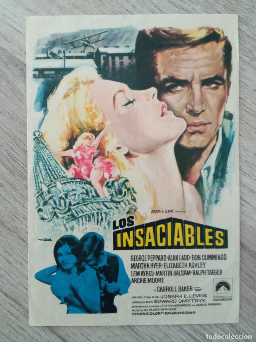Cine: LOS INSACIABLES, GEORGE PEPPARD, ALAN LADD - Foto 1