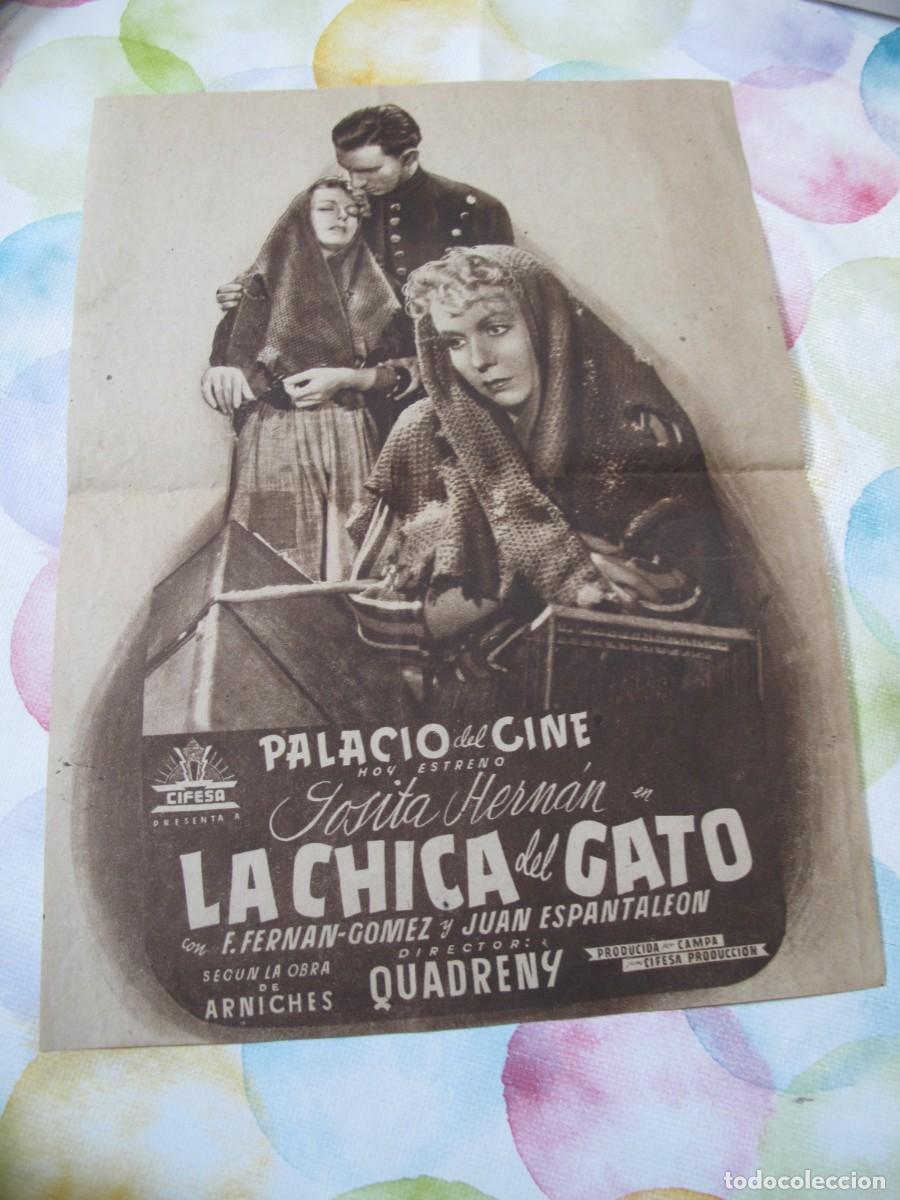  Foglietti di film di film antichi di cinema: LL60 PROGRAMA DE MANO ORIGINAL EL DE LA FOTO