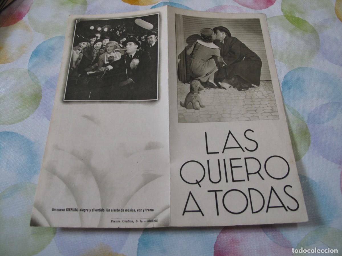 Cine: LL77 PROGRAMA DE MANO ORIGINAL EL DE LA FOTO