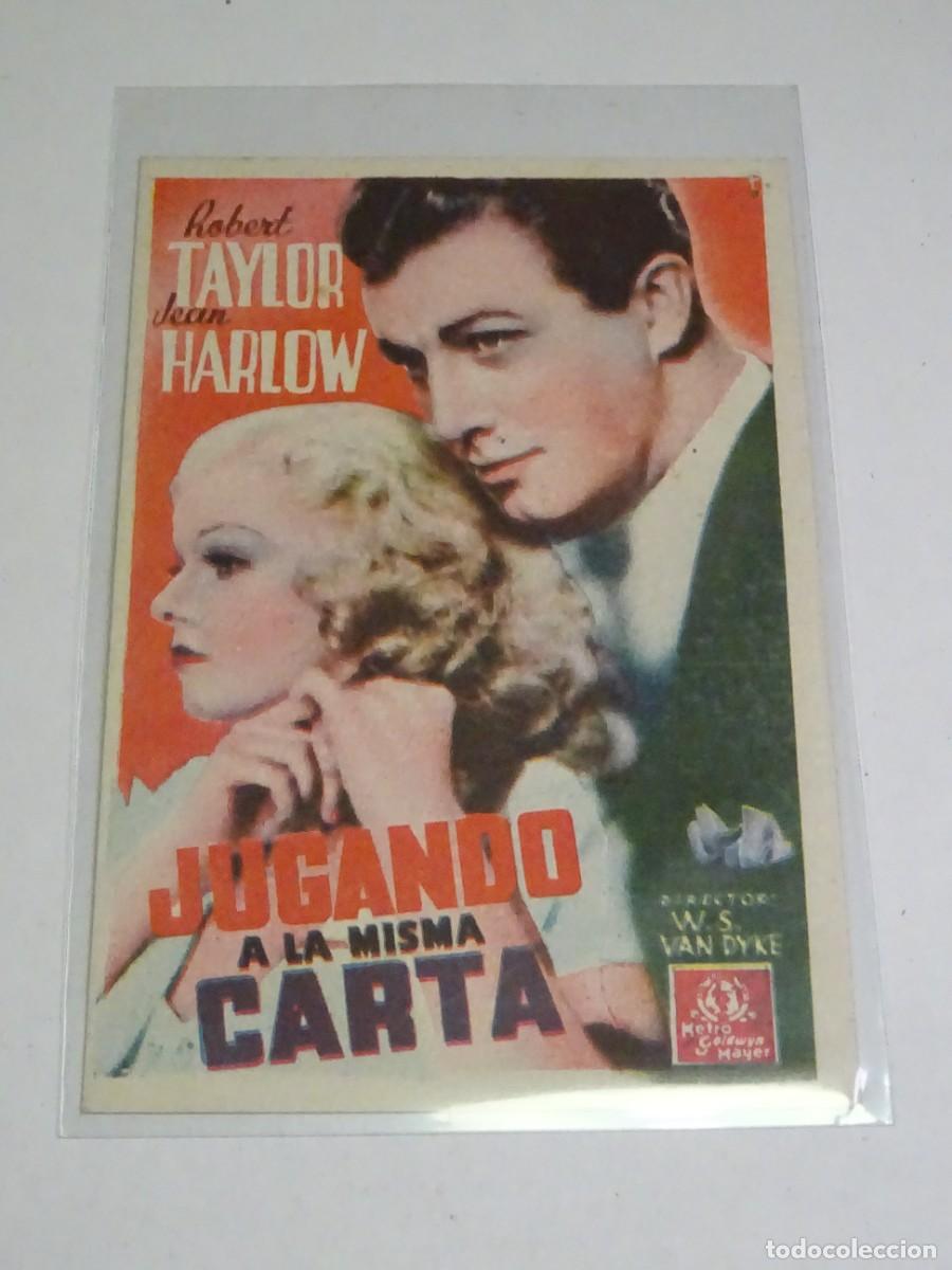 Cine: PROGRAMA DE CINE - JUGANDO A LA MISMA CARTA - ROBERT TAYLOR - Foto 1
