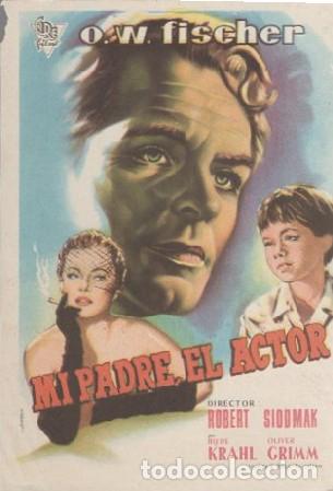 Cine: PROGRAMA DE CINE: MI PADRE EL ACTOR PC-7331 - Foto 1