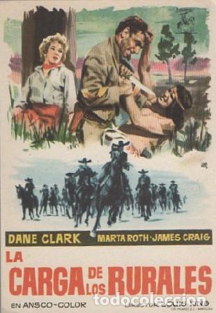 Cine: PROGRAMA DE CINE: LA CARGA DE LOS RURALES PC-7332 - Foto 1