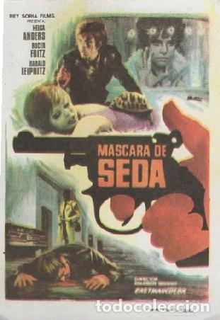 Cine: PROGRAMA DE CINE: M&Aacute;SCARA DE SEDA PC-7334 ,5 - Foto 1