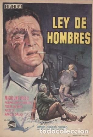 Cine: PROGRAMA DE CINE: LEY DE HOMBRES PC-7339 ,3 - Foto 1