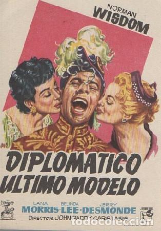Cine: PROGRAMA DE CINE: DIPLOM&Aacute;TICO &Uacute;LTIMO MODELO PC-7340 ,2 - Foto 1