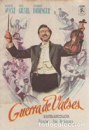 Cine: PROGRAMA DE CINE: GUERRA DE VALSES PC-7348 - Foto 1