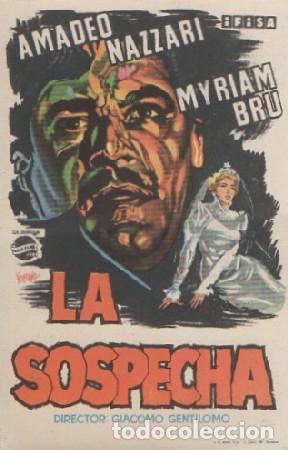 Cine: PROGRAMA DE CINE: LA SOSPECHA PC-7350 ,2 - Foto 1