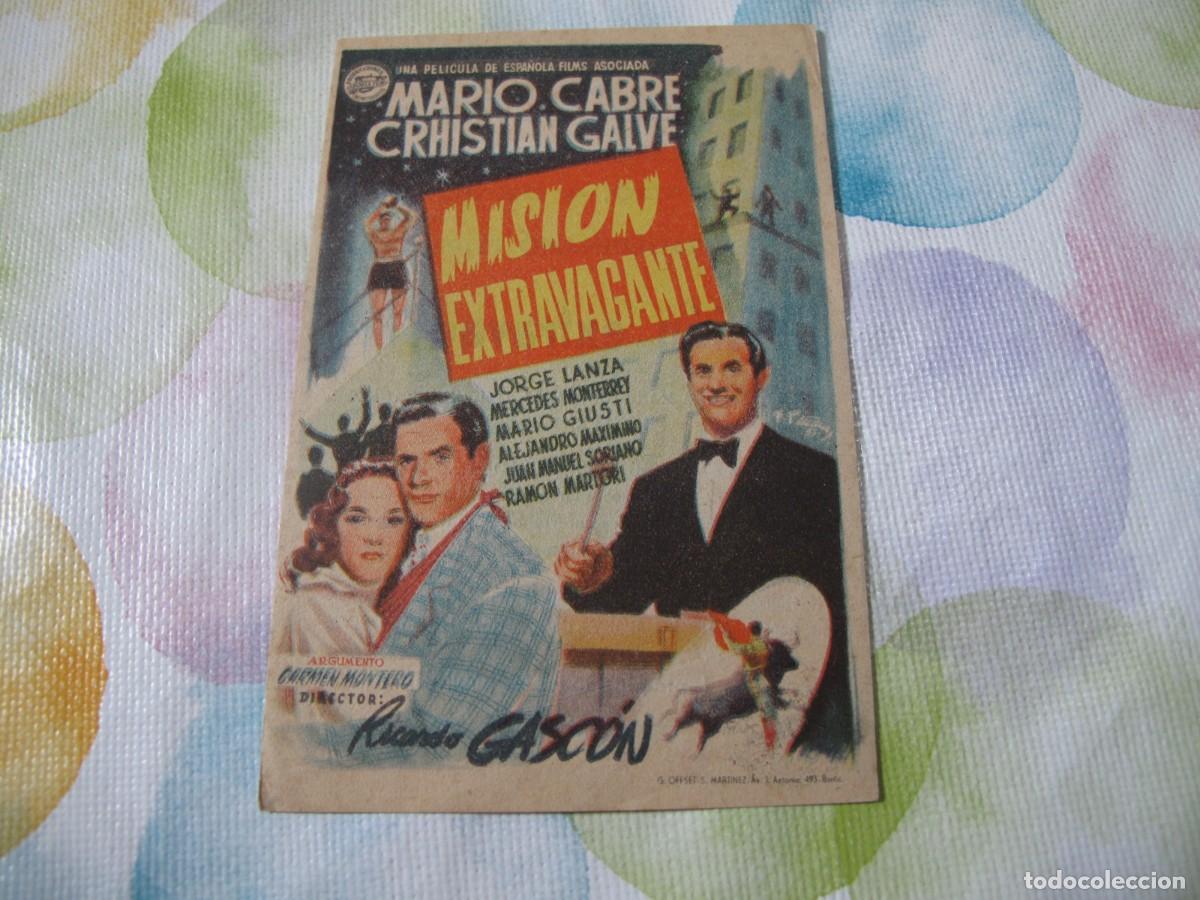  Foglietti di film di film antichi di cinema: LL768 PROGRAMA DE MANO ORIGINAL EL DE LA FOTO