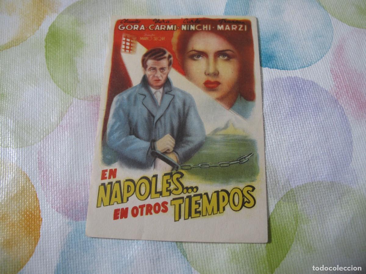 Cine: LL802 PROGRAMA DE MANO ORIGINAL EL DE LA FOTO