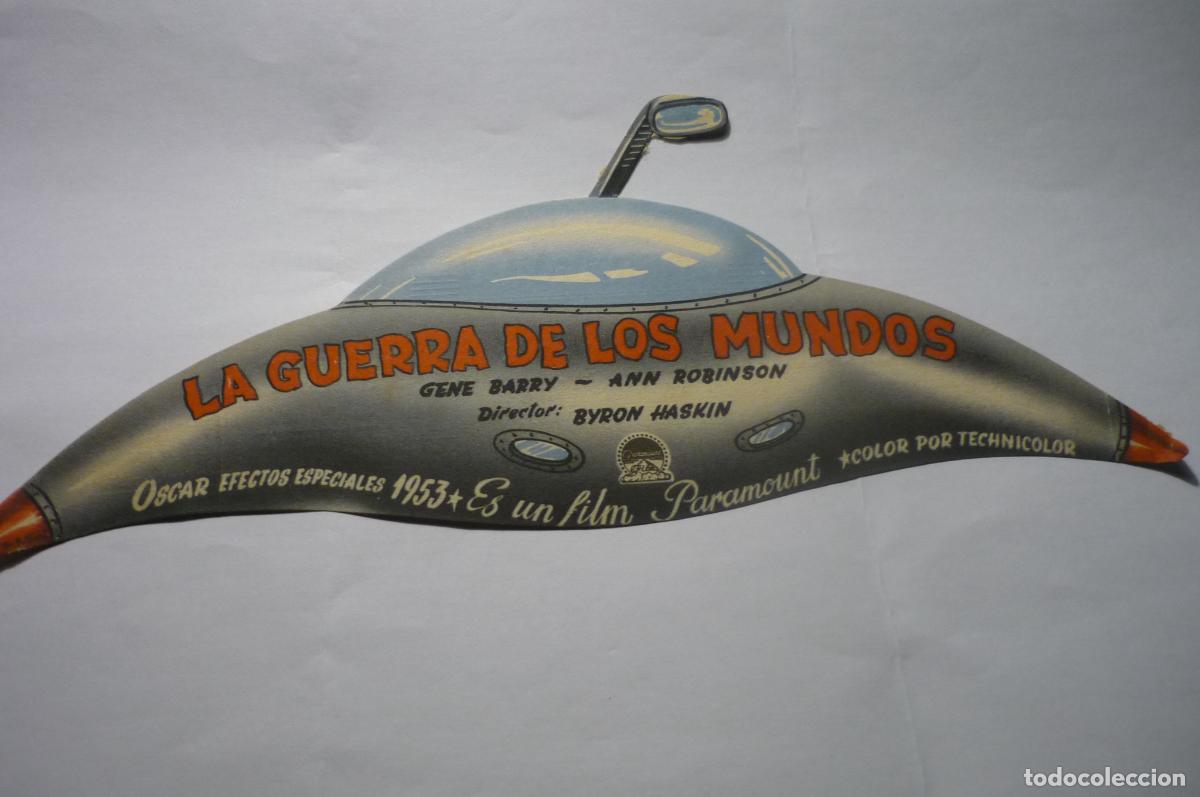 Cine: programa troquelado la guerra de los mundos.-publicidad