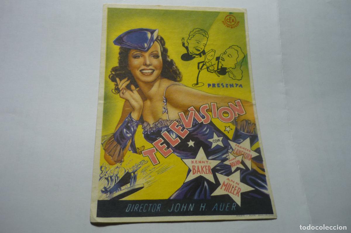 Cine: programa television .-publicidad - Foto 1