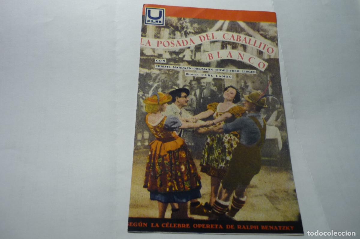 Cine: programa la posada del caballito blanco .-publicidad - Foto 1