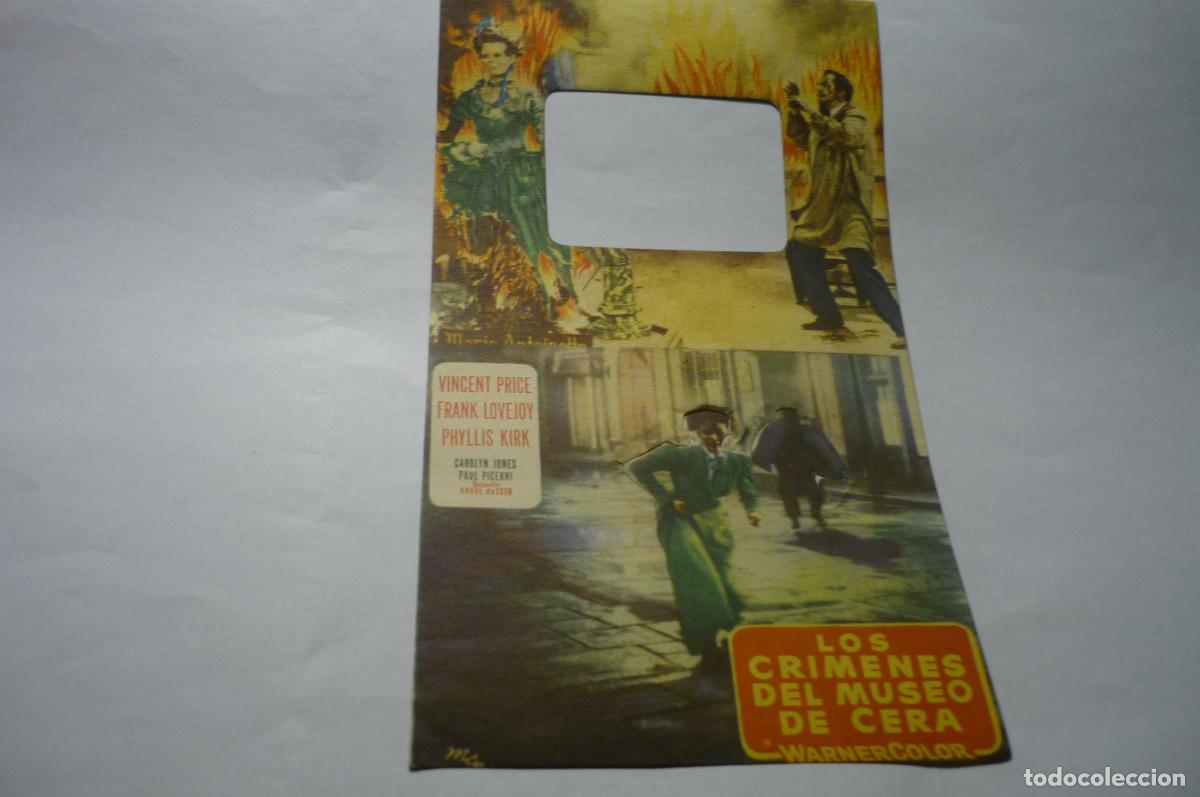 Cine: programa troquelado los crimenes del museo de cera-vincent price - Foto 1
