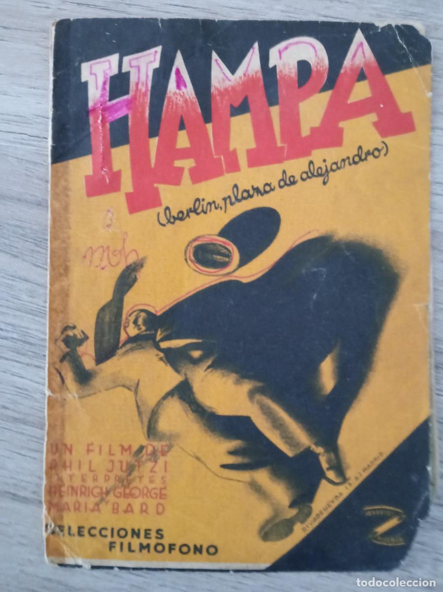  Flyers Publicitaires de films Anciens: HAMPA, CINE KURSAAL