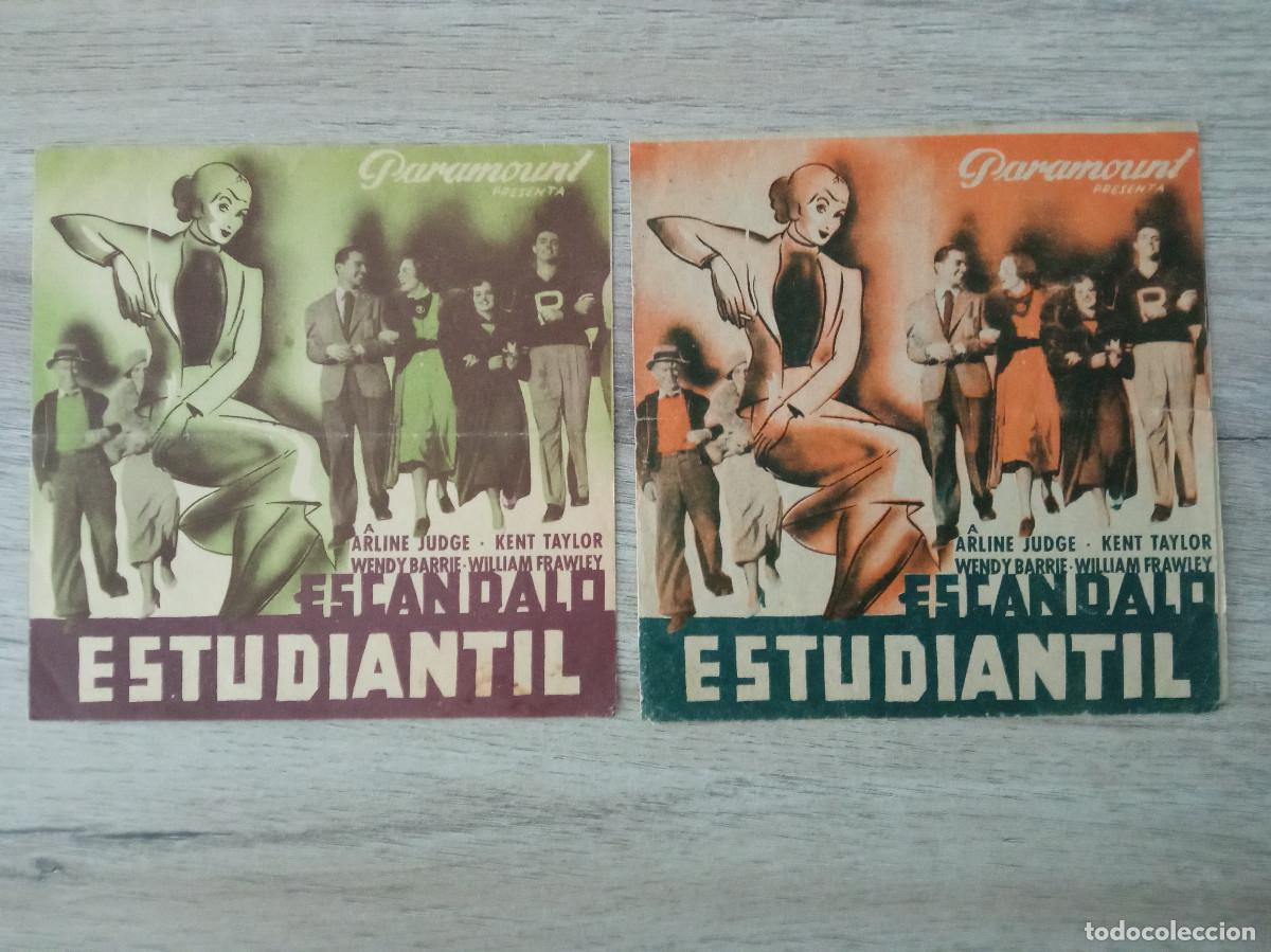 Cine: ESC&Aacute;NDALO ESTUDIANTIL, VARIANTES - Foto 1