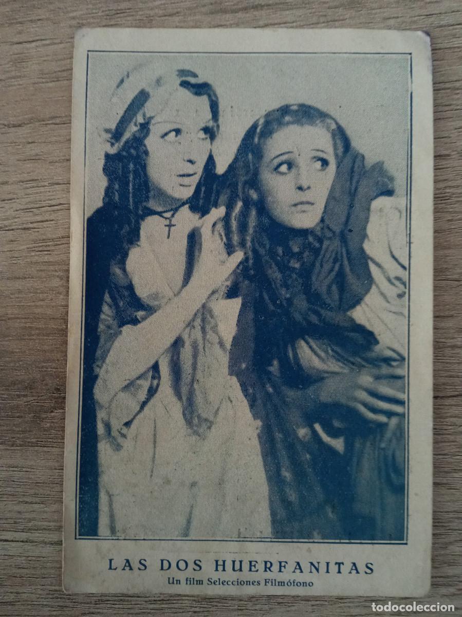  Flyers Publicitaires de films Anciens: LAS DOS HUERFANITAS, TEATRO SERRANO, SUECA, VALENCIA