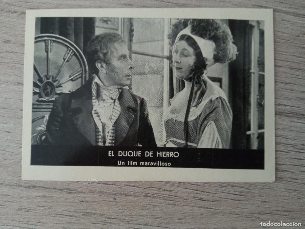 Kino: EL DUQUE DE HIERRO, GEORGE ARLISS, CINE MADRID-PARIS