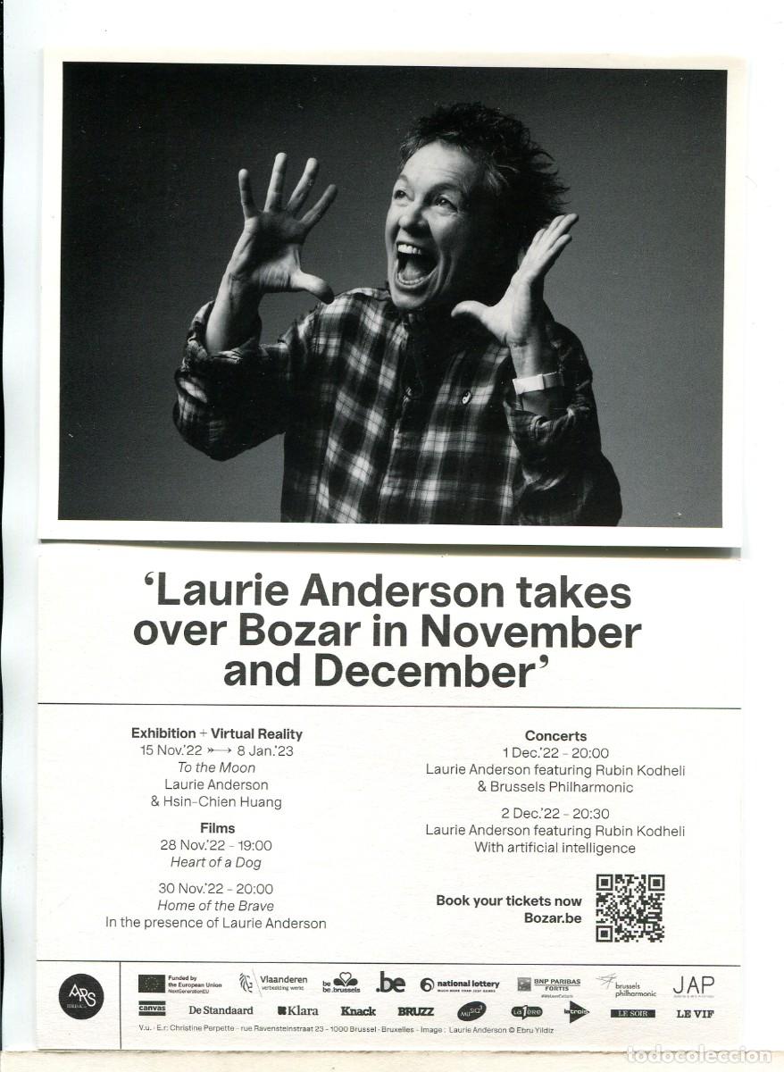 Cine: LAURIE ANDERSON TAKES. - Foto 1