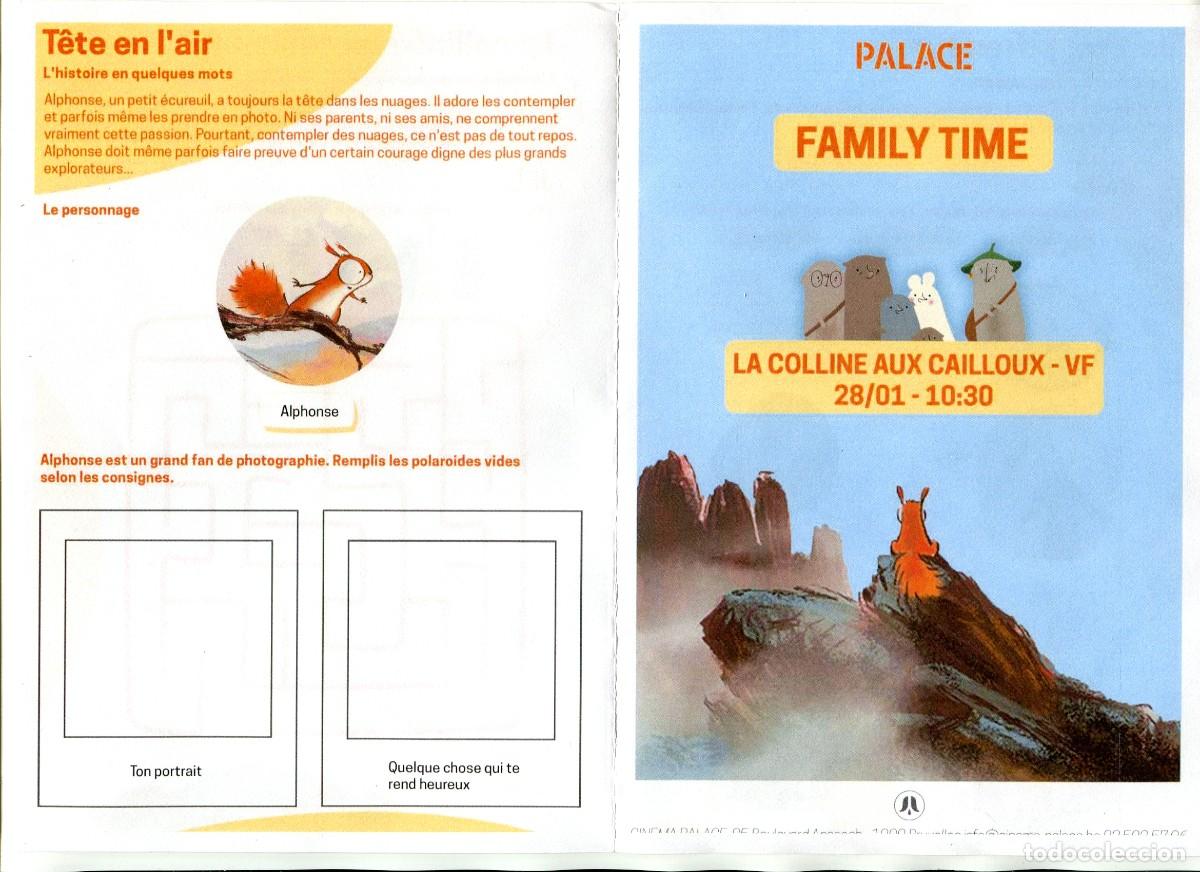 Cine: FAMILY TIME. CINE DE ANIMACI&Oacute;N. 15 X 21 cms..