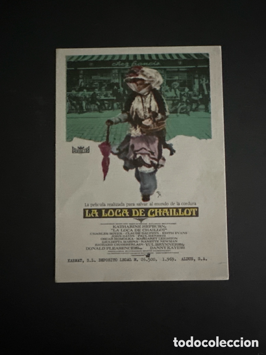 Cine: Programa de cine La loca de Chaillot - Foto 1