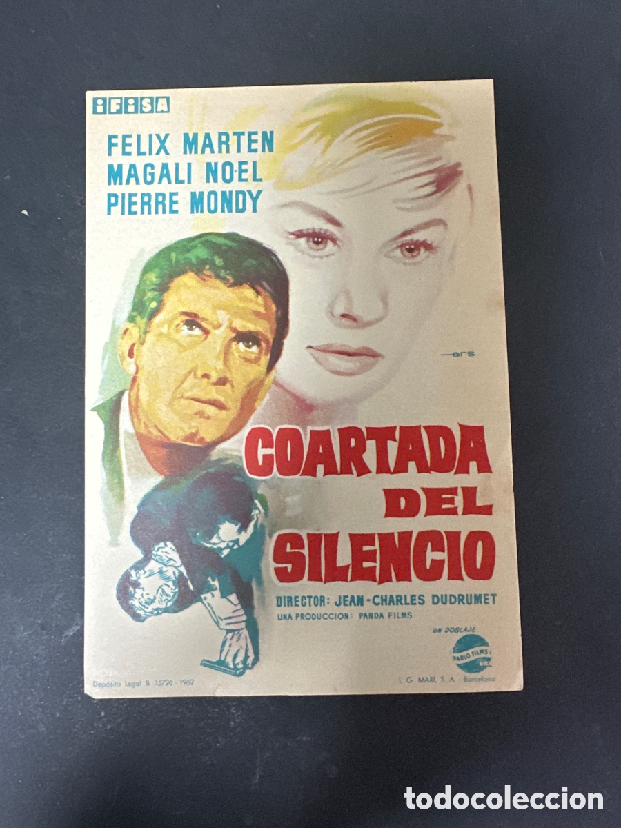 Cine: Programa de cine Coartada del silencio - Foto 1
