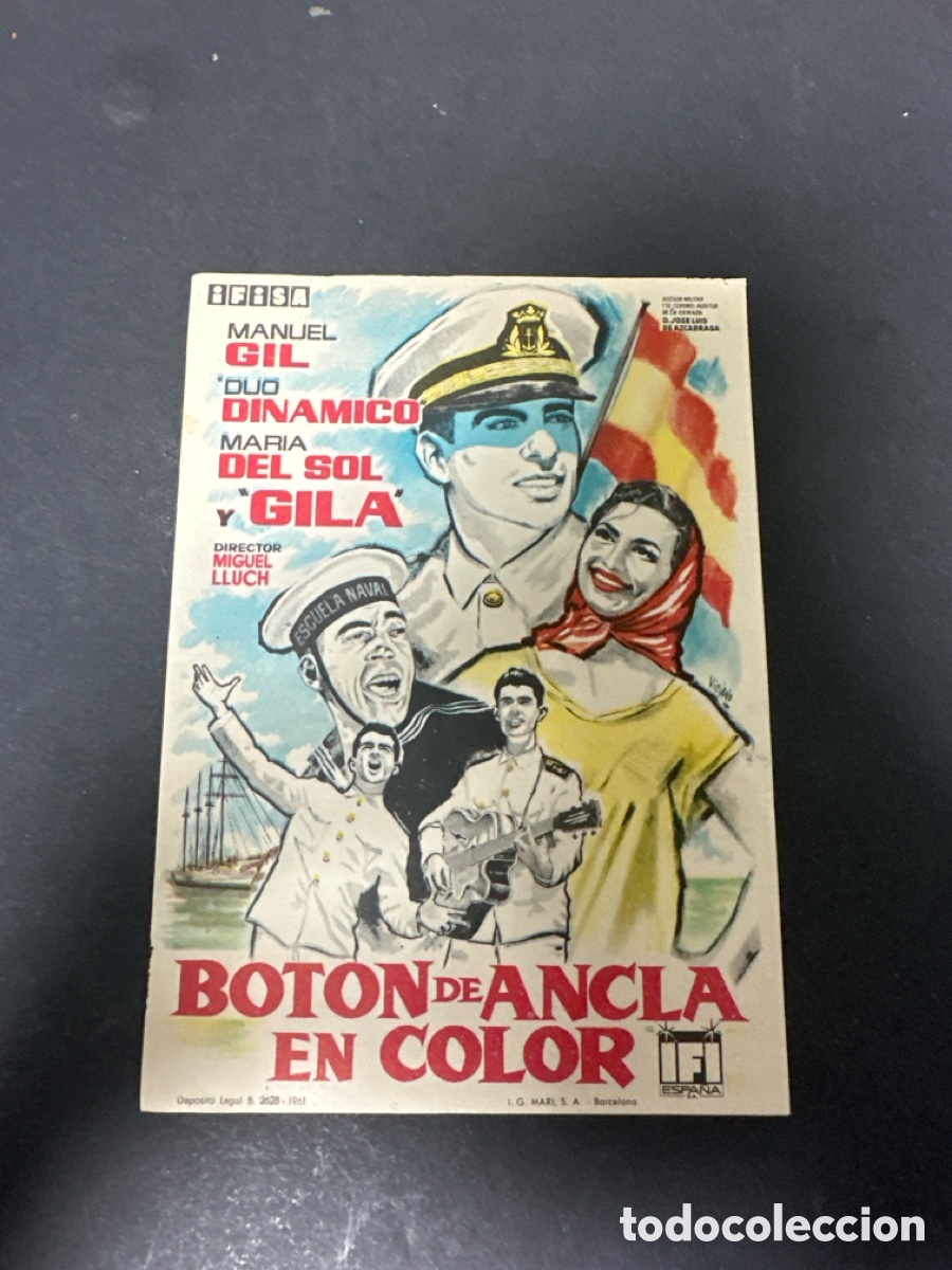 Cine: Programa de cine Bot&oacute;n de ancla en color - Foto 1