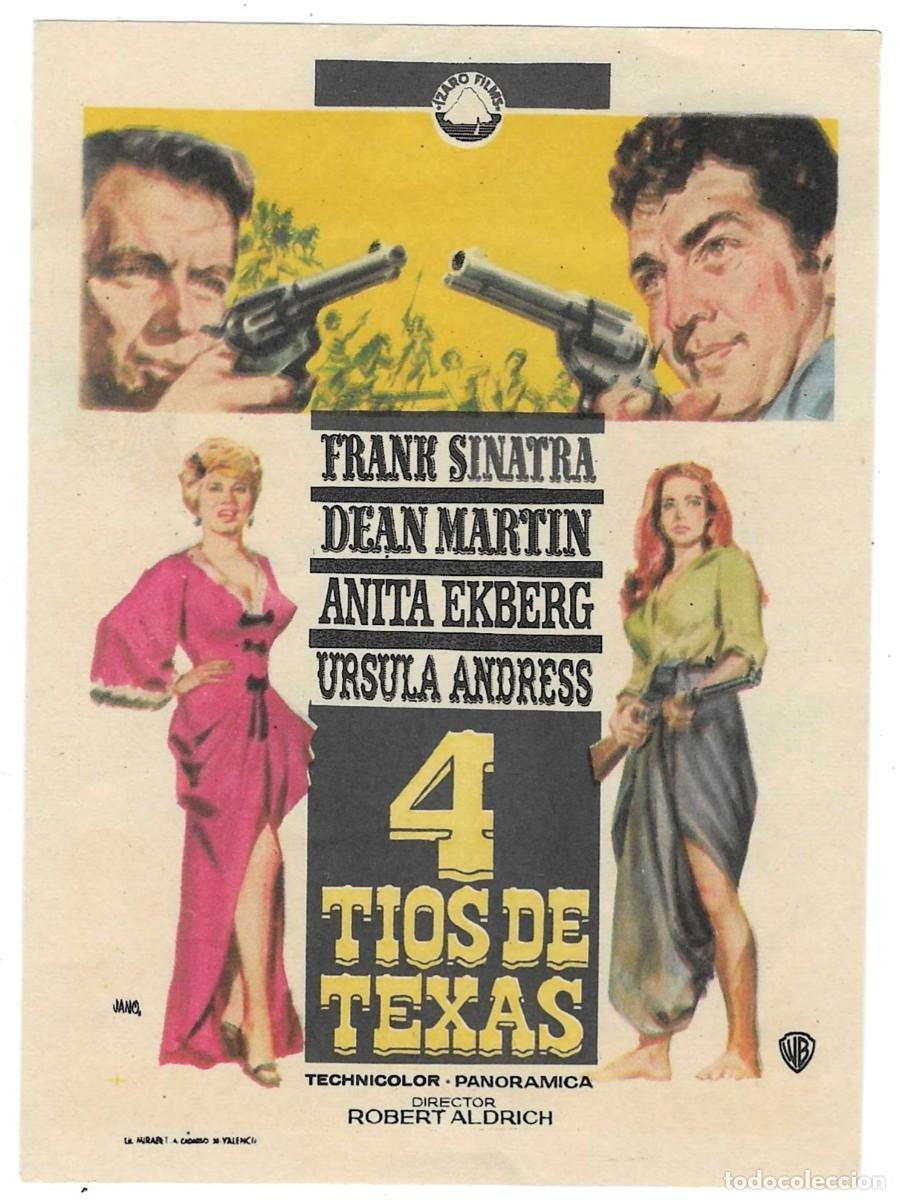 Cine: Programa Cine. 4 Tios de Texas. 19-1859