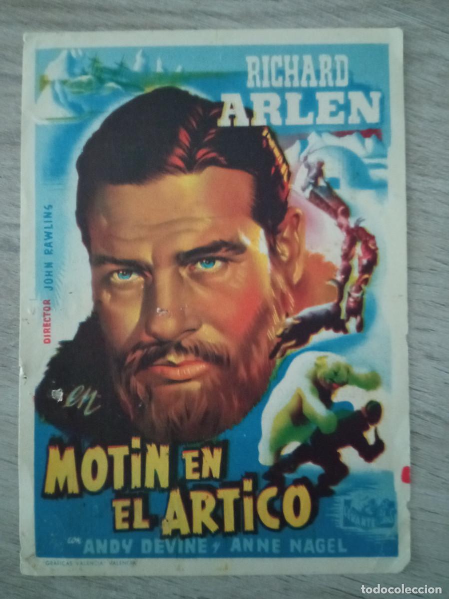 Kino: MOTIN EN EL ARTICO, RICHARD ARLEN, PALACIO AVENIDA