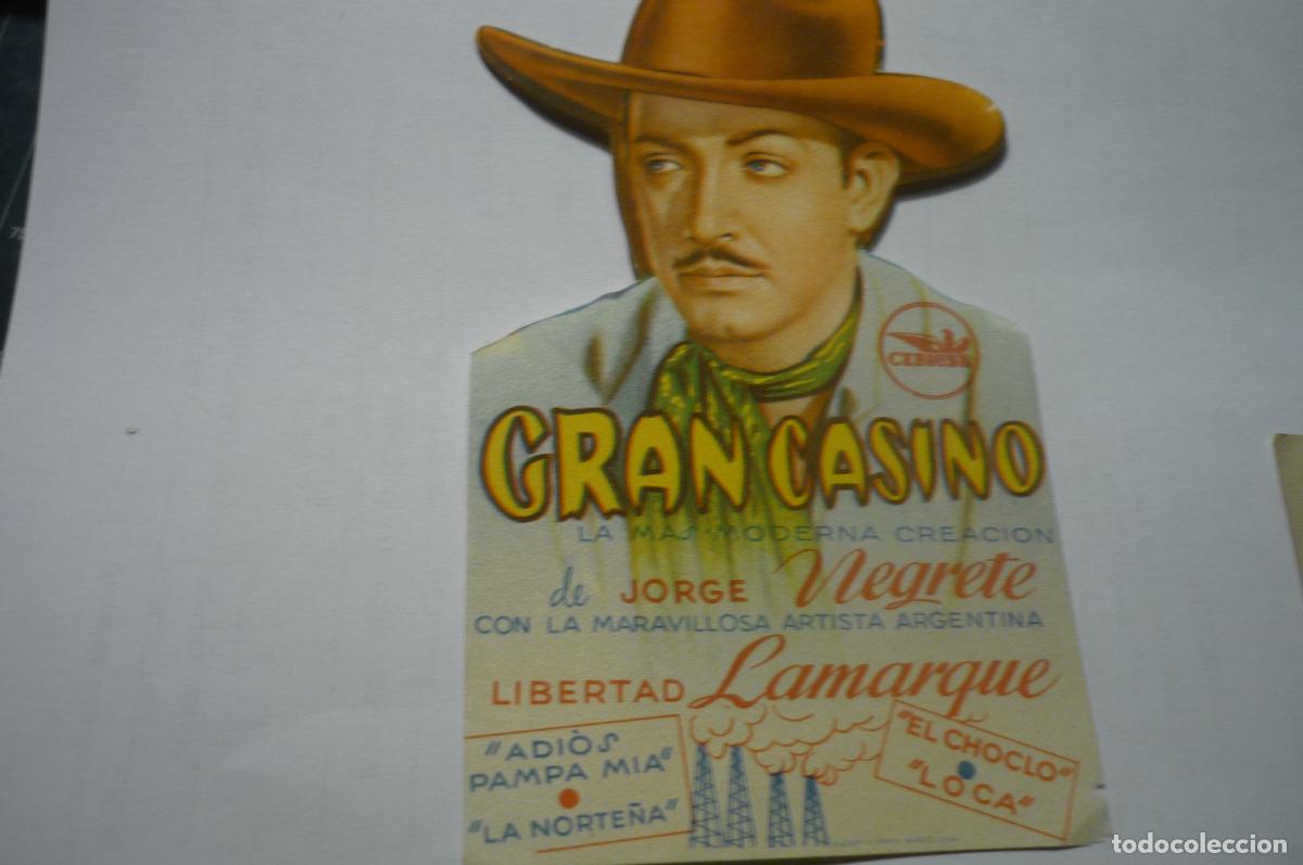 Cine: programa troquelado gran casino jorge negrete - Foto 1