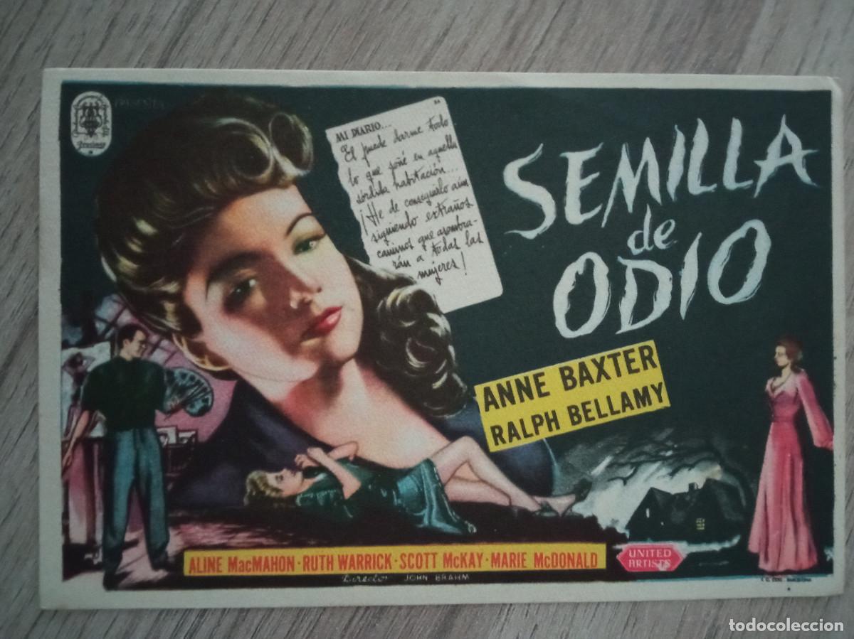 Cine: SEMILLA DE ODIO, ANNE BAXTER - Foto 1