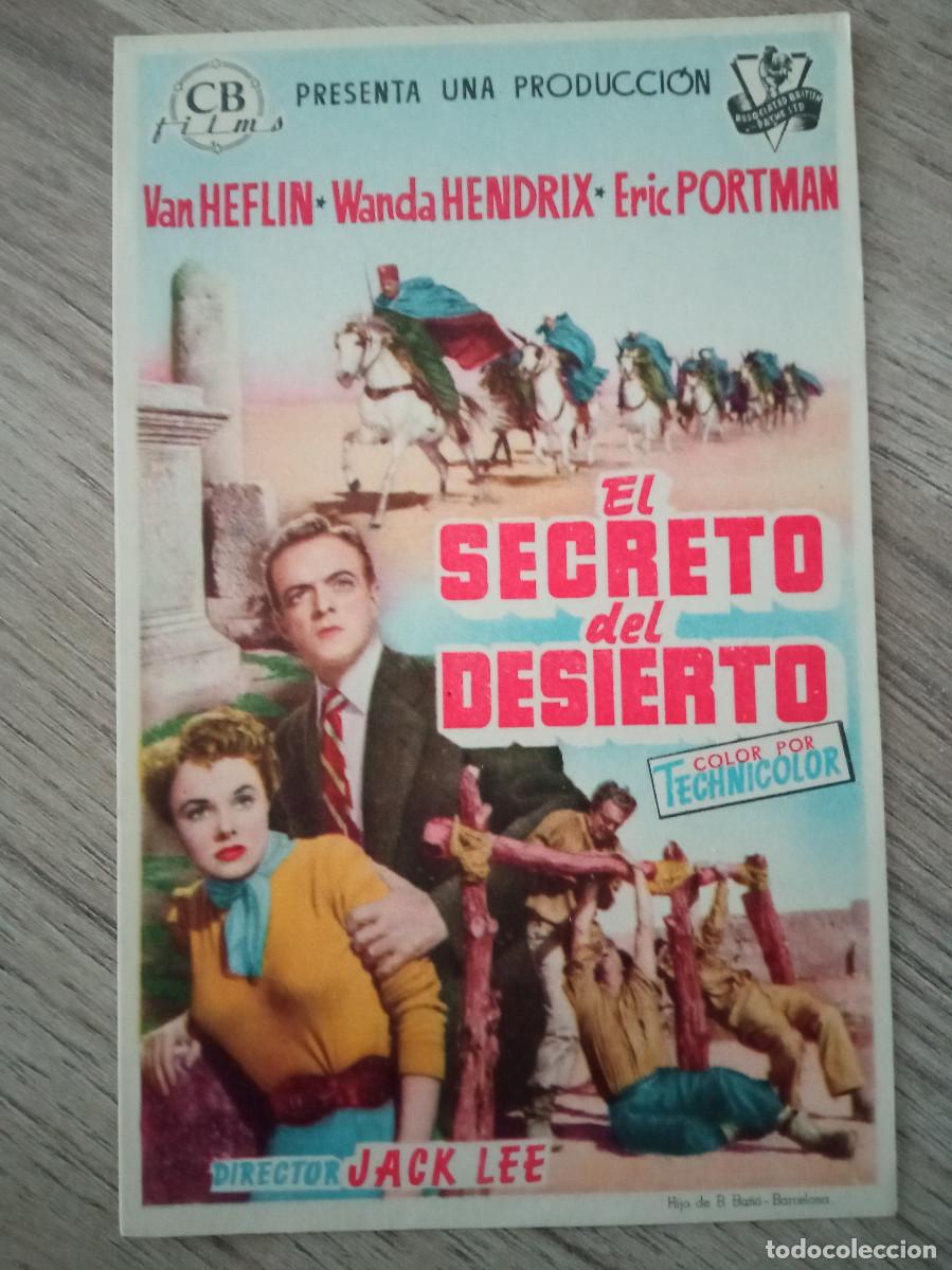 Kino: EL SECRETO DEL DESIERTO, VAN HEFLIN