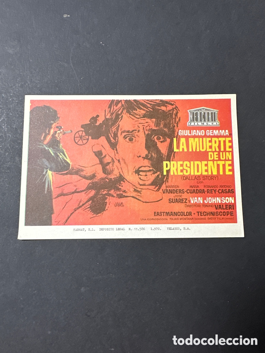 Cine: Programa de cine La muerte de un presidente - Foto 1