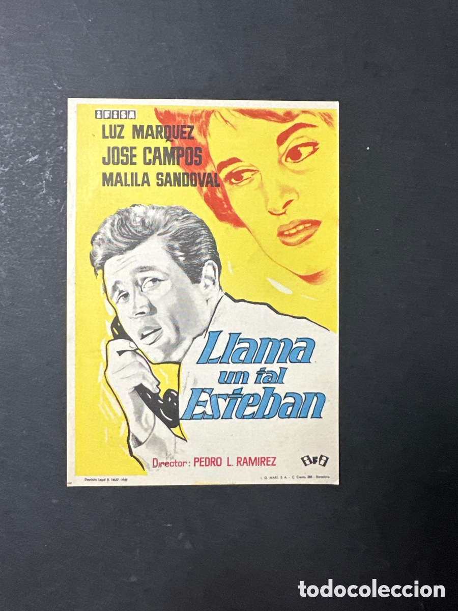 Cine: Programa de cine Llama un tal Esteban - Foto 1