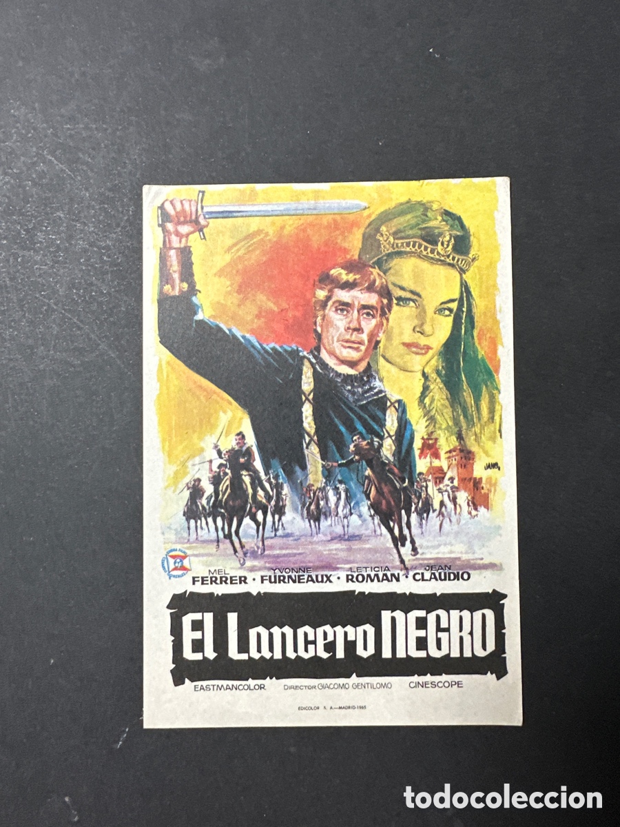 Cine: Programa de cine El lancero negro - Foto 1