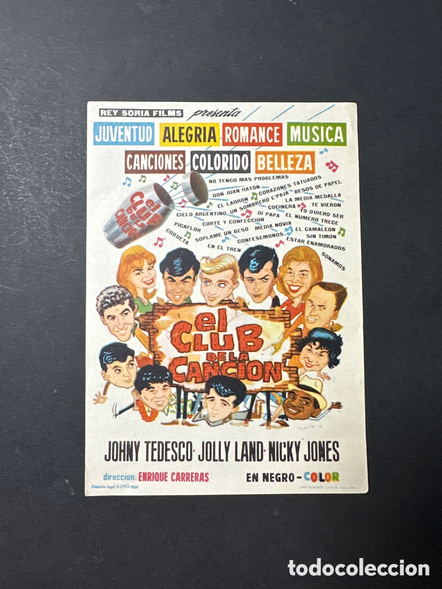 Cine: Programa de cine El club de la canci&oacute;n - Foto 1
