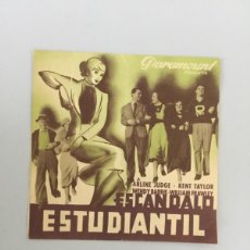 Cine: ESCÁNDALO ESTUDIANTIL // TEATRO VARIEDADES // 1938