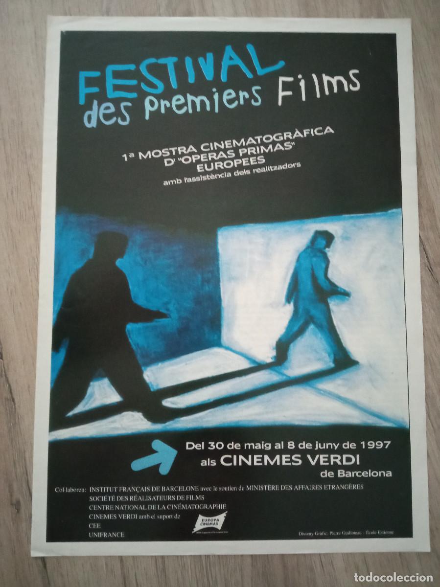  Flyers Publicitaires de films Anciens: FESTIVAL DES PREMIERS FILMS, CINEMES VERDI, BARCELONA, 1997, 2 HOJAS