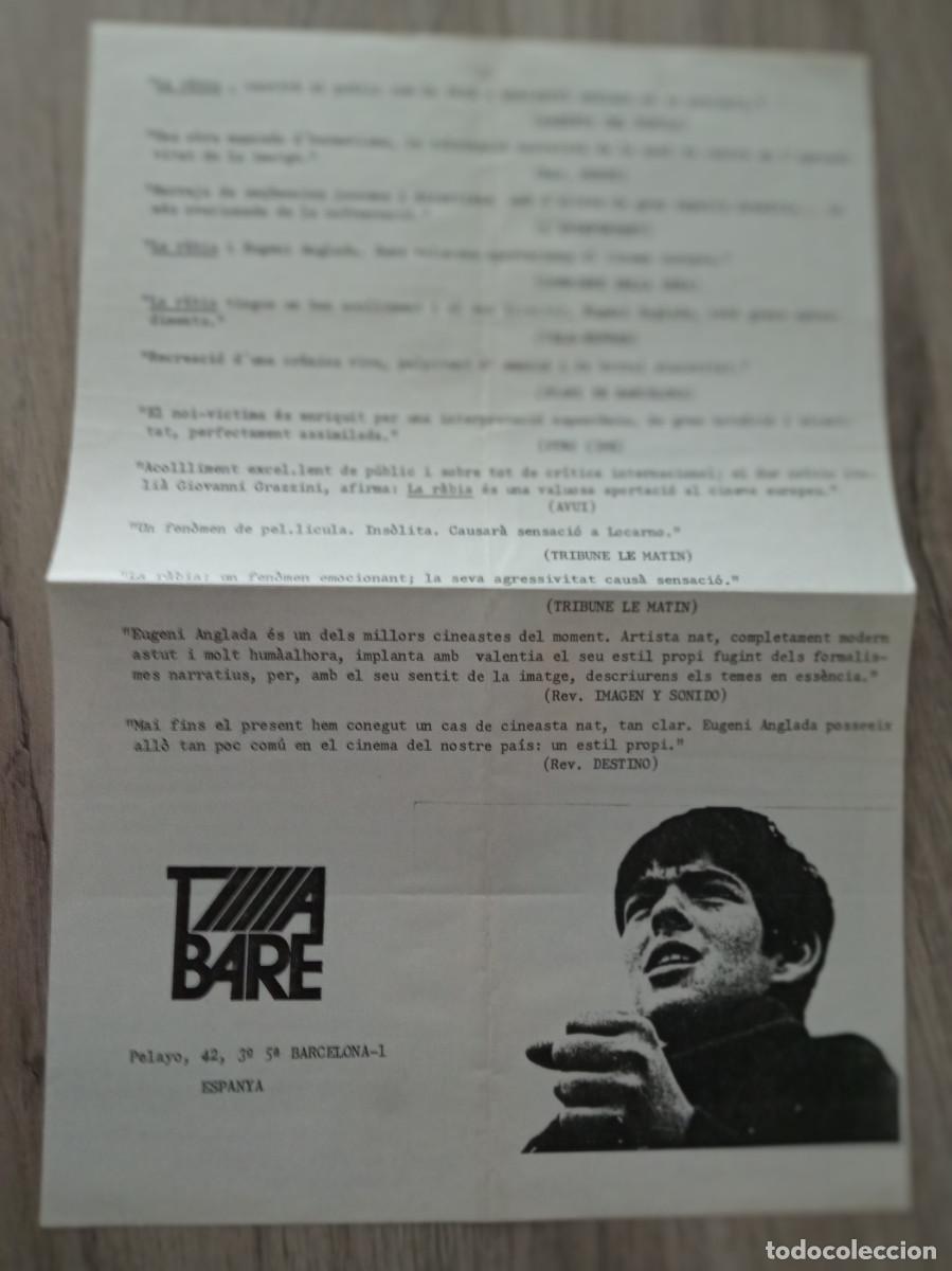 Cine: LA R&Aacute;BIA, CINE TABAR&Eacute;, BARCELONA - Foto 2