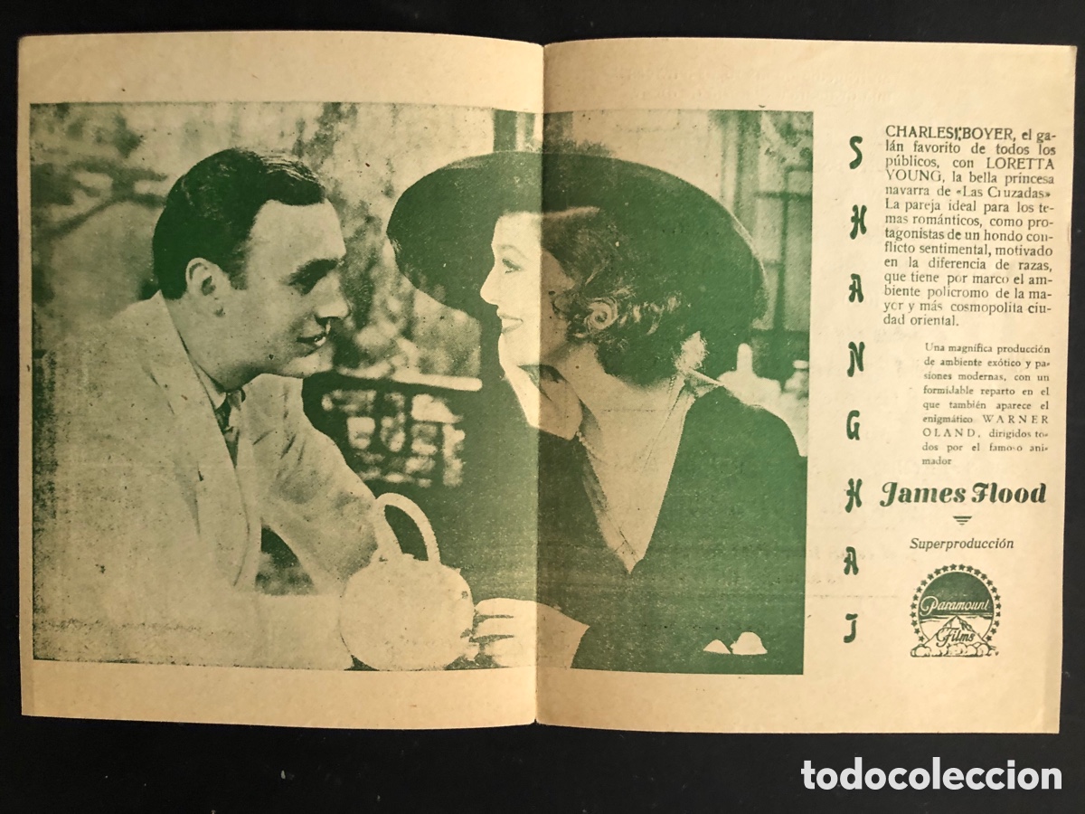 Cine: Programa shanghai Loretta young charles boyer A6 - Foto 2