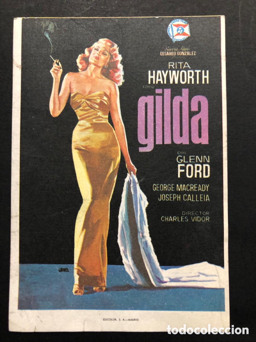 Cine: Programa gilda rita Hayworth A6 - Foto 1