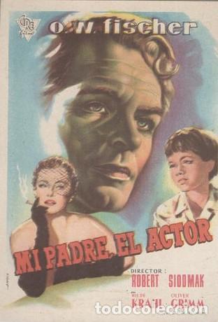 Cine: PROGRAMA DE CINE: MI PADRE EL ACTOR PC-7353 ,3 - Foto 1