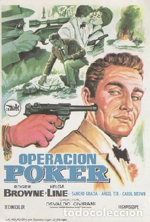 Cine: PROGRAMA DE CINE: OPERACI&Oacute;N POKER PC-7357 ,2 - Foto 1