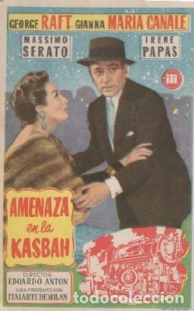 Cine: PROGRAMA DE CINE: AMENAZA EN LA KASBAH PC-7360 ,5 - Foto 1